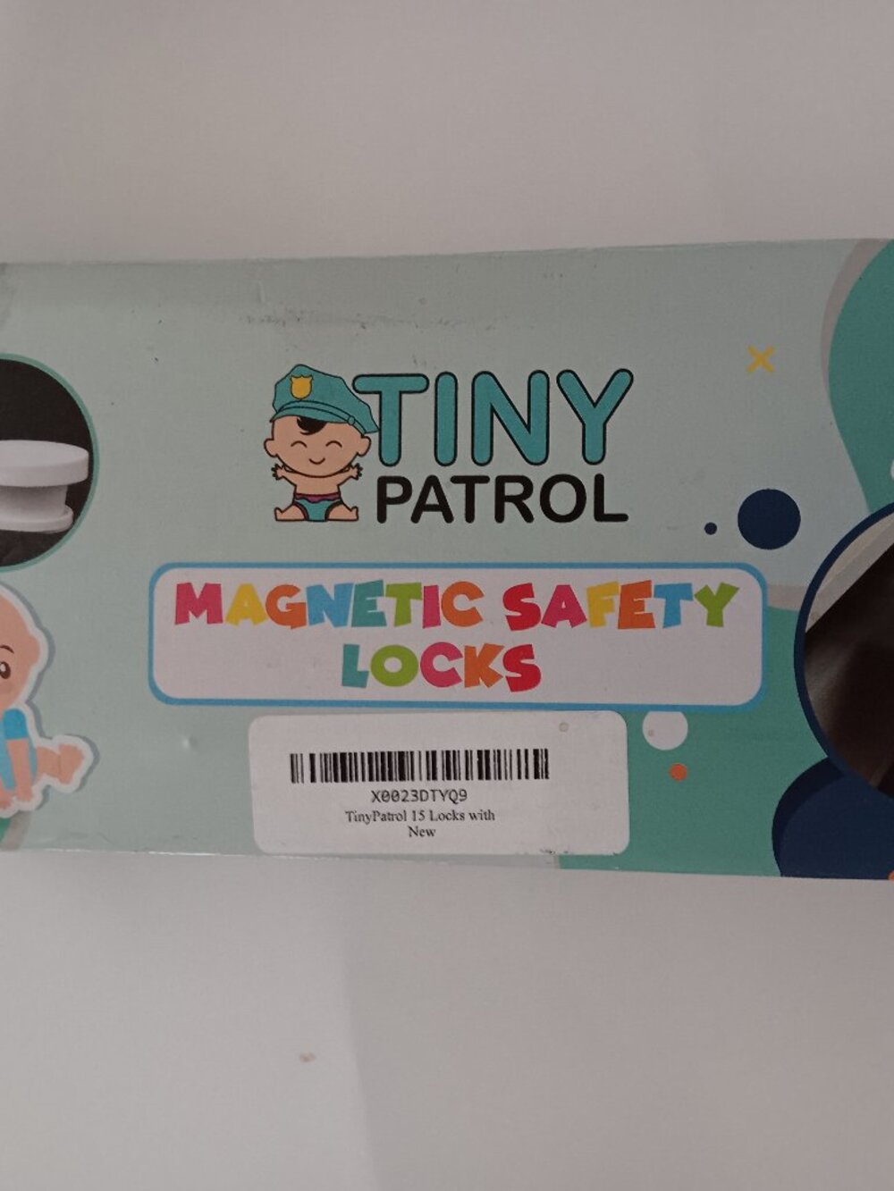 Tiny Patrol Magnetic Safety Locks (a couple pieces missing)